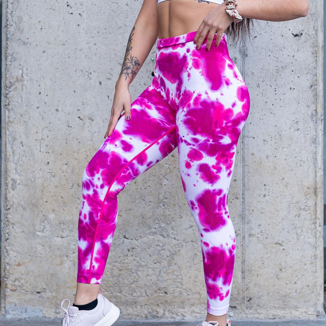 Legging Tie Dye Pink